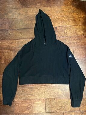 ALO Yoga Amuse Crop Hoodie